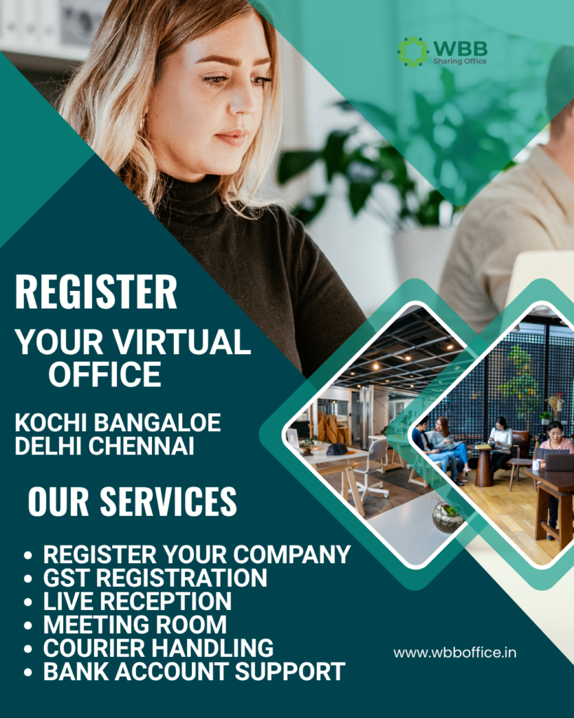 Green and White Modern Coworking Office Space Rental Instagram Post - WBB Virtual Office and Co-working Space Green and White Modern Coworking Office Space Rental Instagram Post