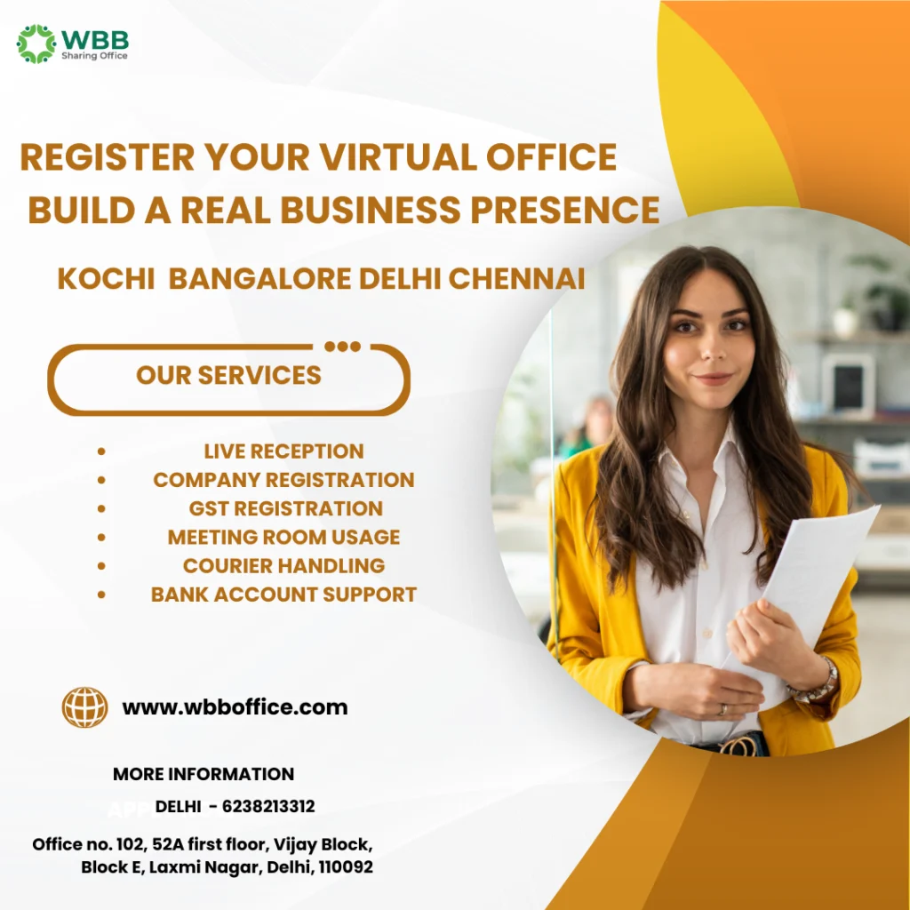 Top Benefits of Choosing a Virtual Office in Delhi for Entrepreneurs