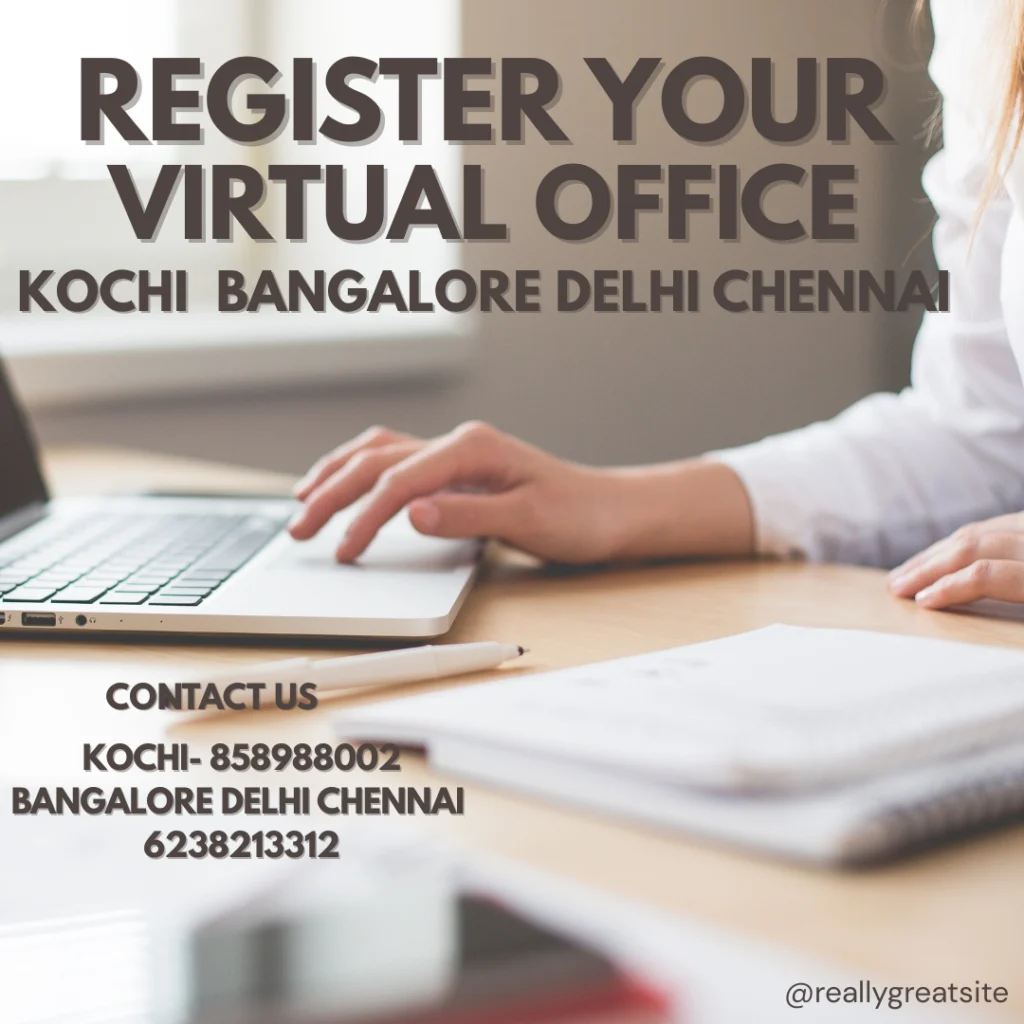 Using a Virtual Office in Kochi for GST and Business Registration